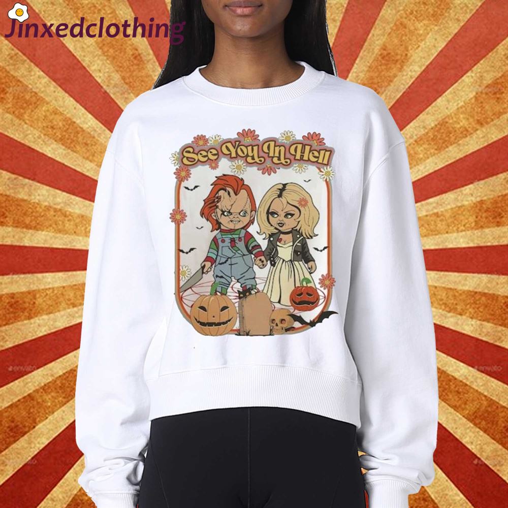 Chucky Shirt Sweatshirt Hoodie Horror Movies Halloween Costumes Chucky Doll Childs Play Shirt 